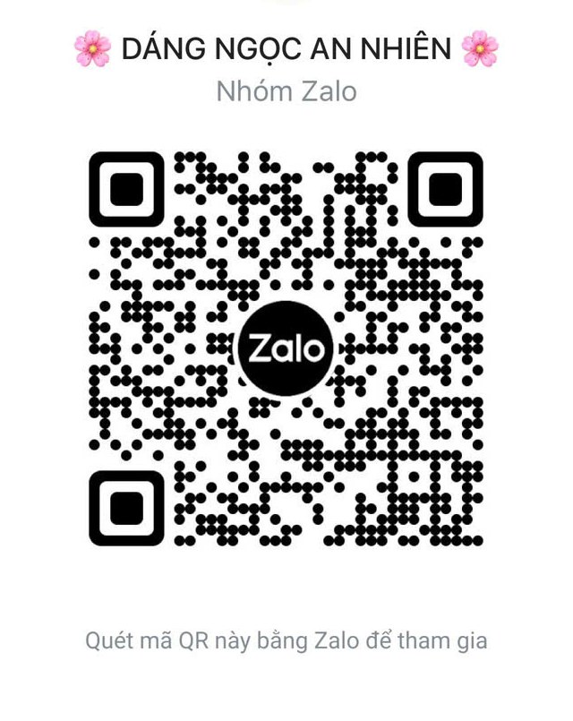 Mã QR nhóm Zalo Dáng Ngọc An Nhiên